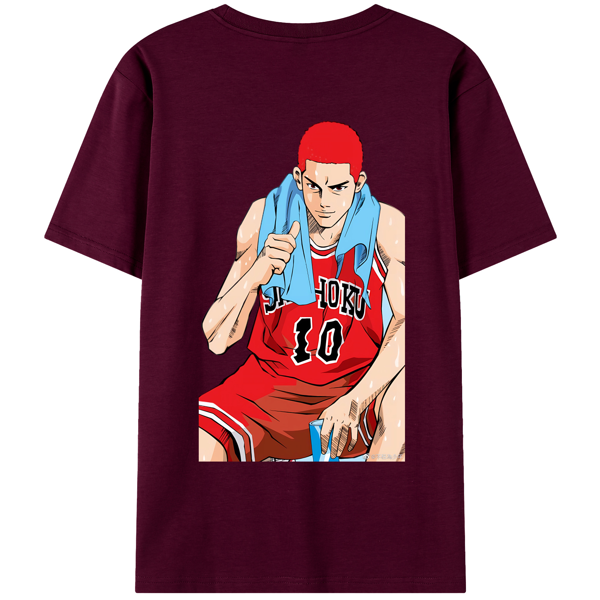 （画像用） SLAM DUNK／スラムダンク レディース半袖Tシャツ(バックプリント)